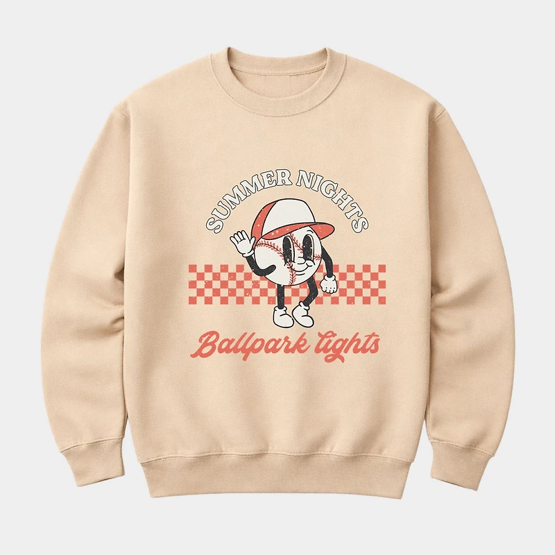 Simply Sage Market - Retro Summer Nights Women's Graphic Sweatshirt
