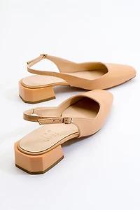 Prologue Shoes Womens State Round Toe Slingback Pump