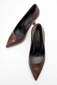 Prologue Shoes Womens Forest Pointed Toe Pump