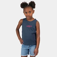 The Juniper Shop - Hibiscus Row Pink Youth Tank Top