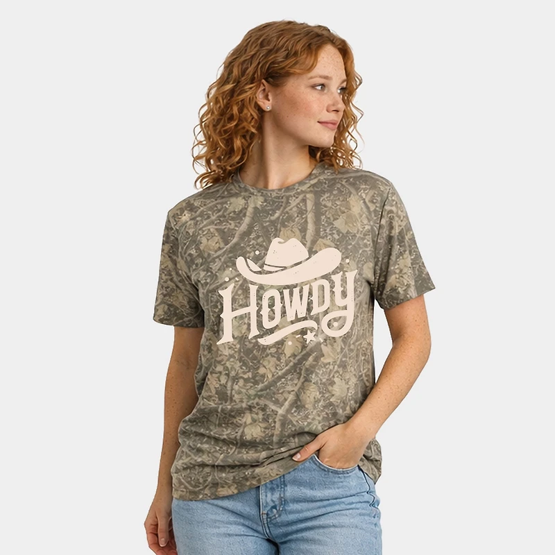 Simply Sage Market - Howdy Western Hat Women's Heavyweight Crew