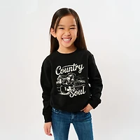The Juniper Shop - Country Soul Guitar Youth Graphic Sweatshirt