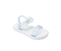 bebe Toddler Girl's Sandals with Back Strap and Bow Detail