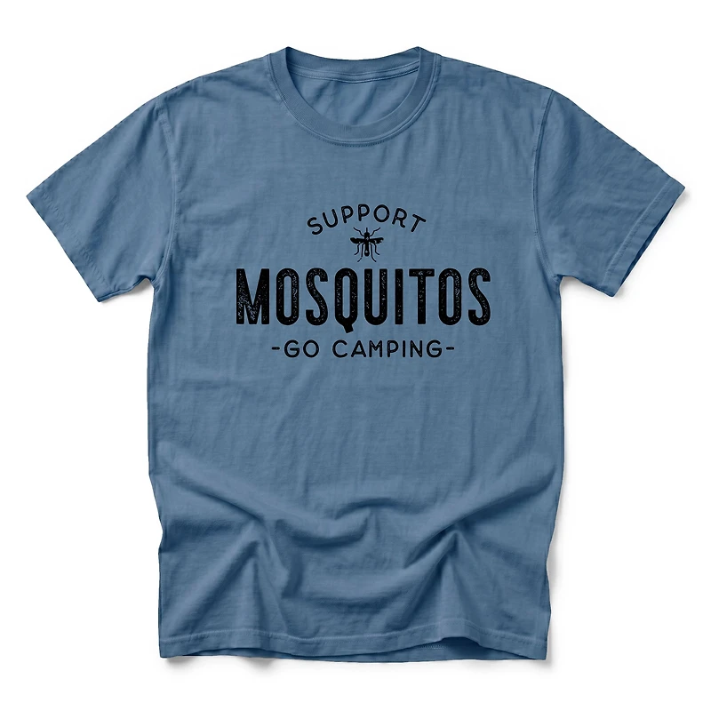Simply Sage Market - Support Mosquitos Men's Garment Dyed Graphic T-Shirt