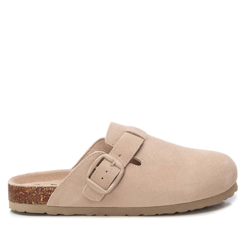 XTI Suede Women’s Footbed Clogs