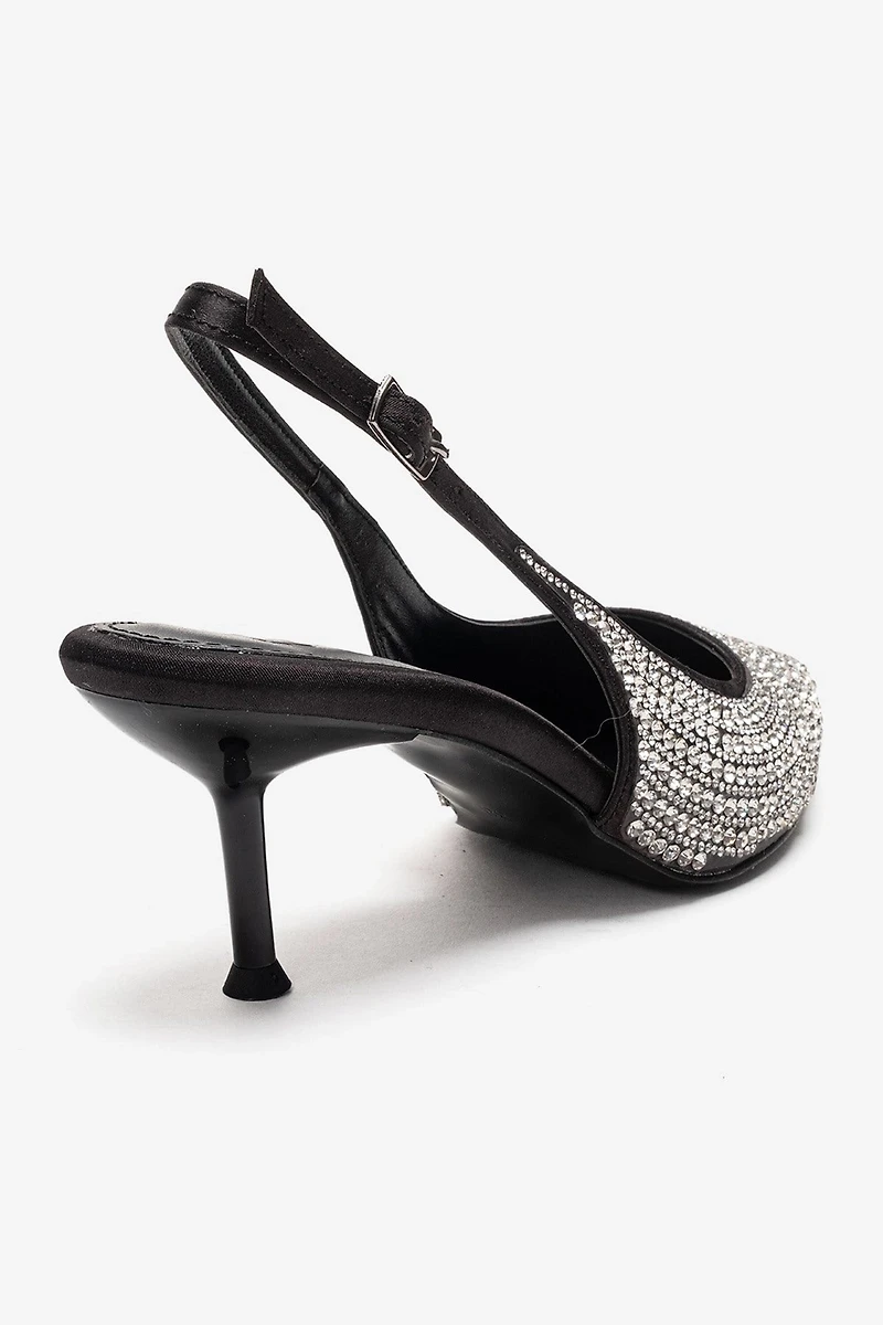 Prologue Shoes Womens Yasmina Embellished Stiletto Pump
