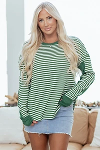 Threaded Pear Women's Laurel Drop Shoulder Casual Top