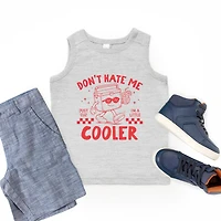 The Juniper Shop - Youth Tank Top Just A Little Cooler Checkered