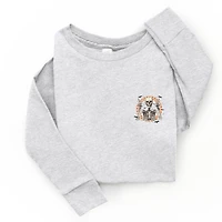 The Juniper Shop - Toddler Long Sleeve Graphic Tee Peace Sign Skeleton