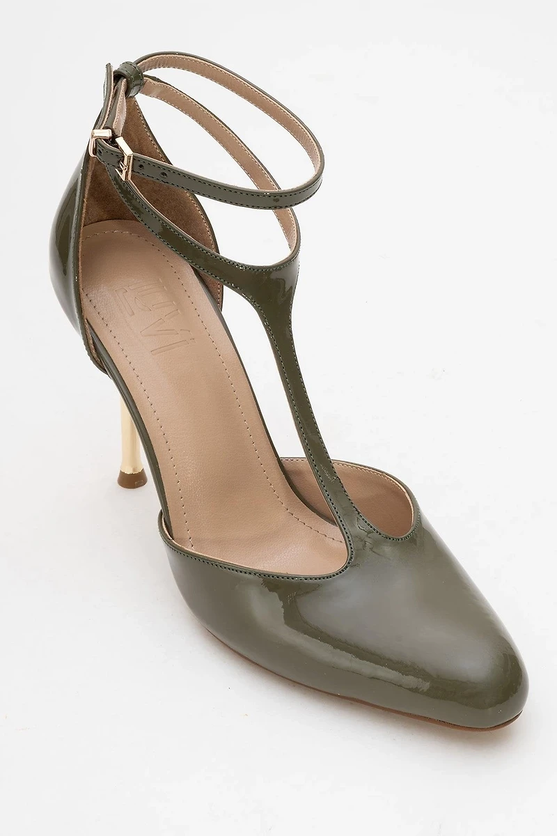 Prologue Shoes Womens Jon T Strap Pump