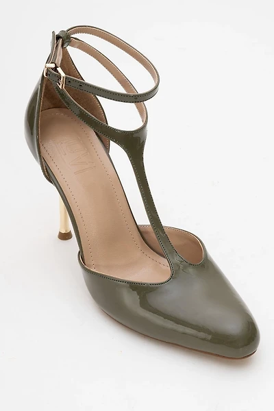 Prologue Shoes Womens Jon T Strap Pump