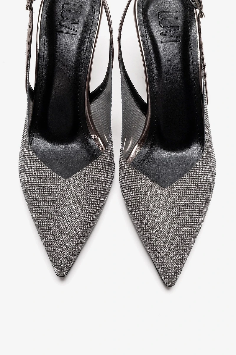 Prologue Shoes Womens Dorata Embellished Stiletto Pump