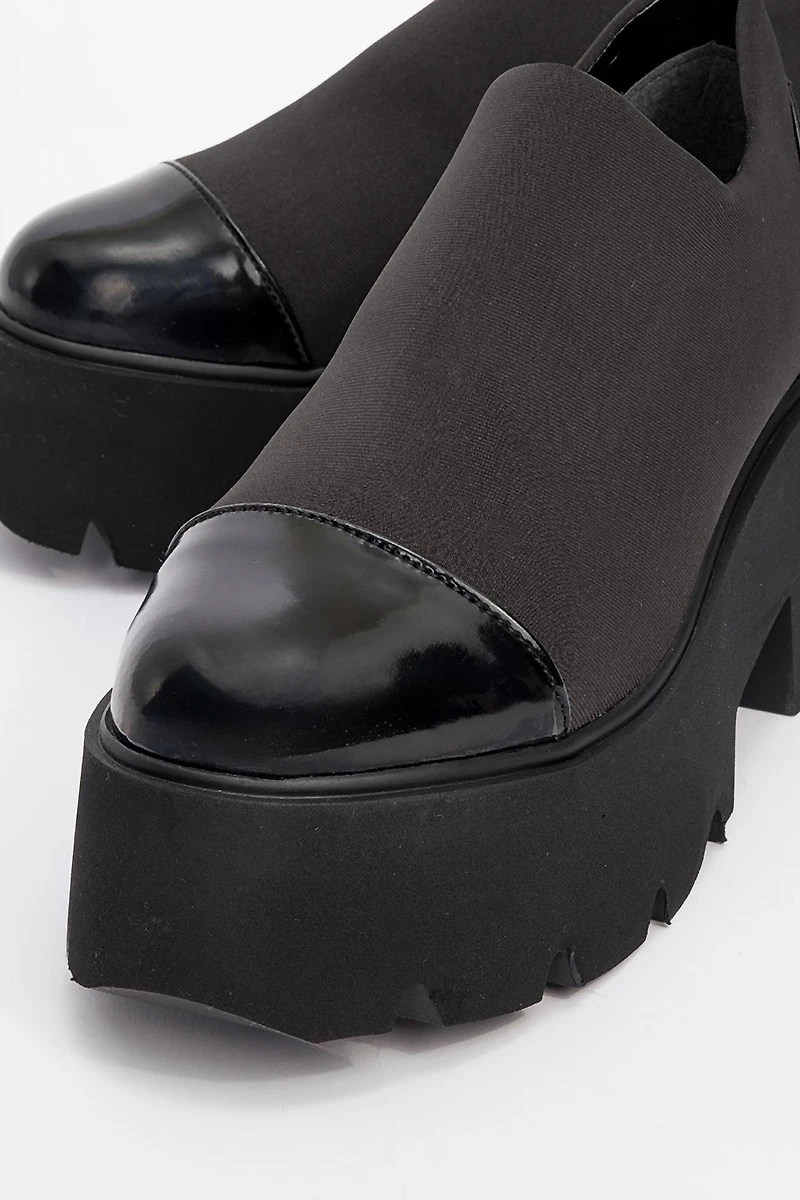 Prologue Shoes Womens Grena Platform Slip On