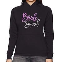 LA Pop Art Bride Squad - Women's Word Hooded Sweatshirt