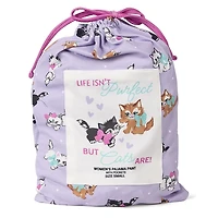 MeMoi Life Isn't Purfect Women's PJ Pant Bag