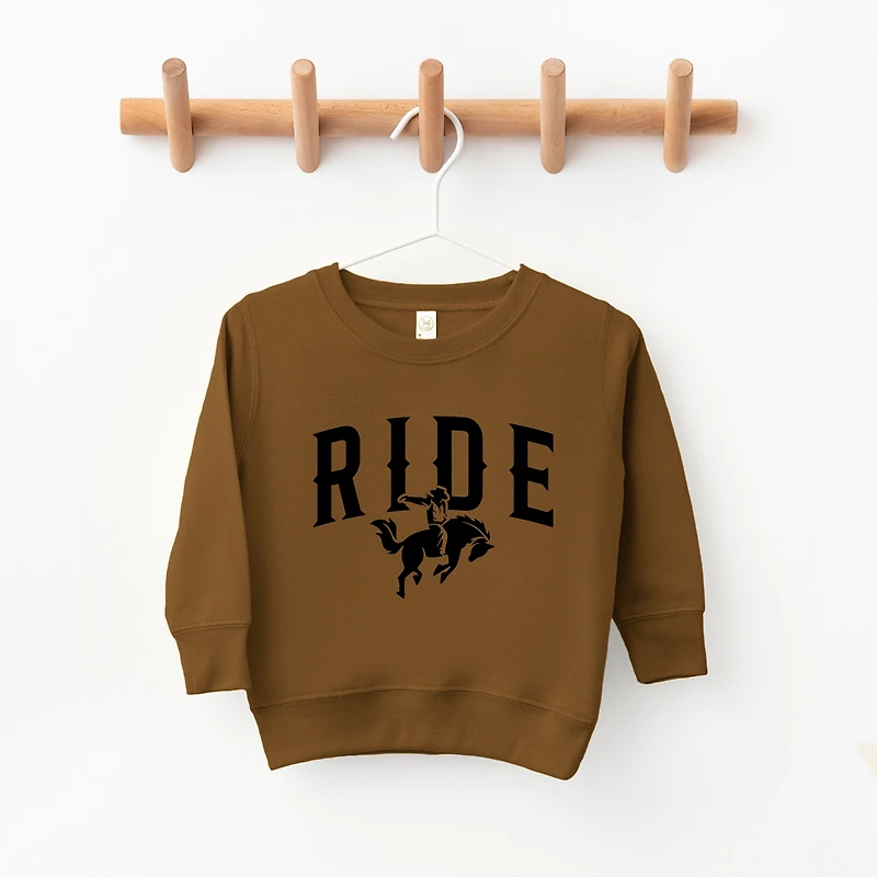 The Juniper Shop - Ride Cowboy Arched Youth Graphic Sweatshirt