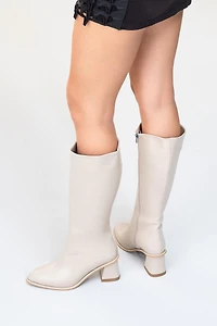 Prologue Shoes Womens Paradis Block Heel Knee High Boot