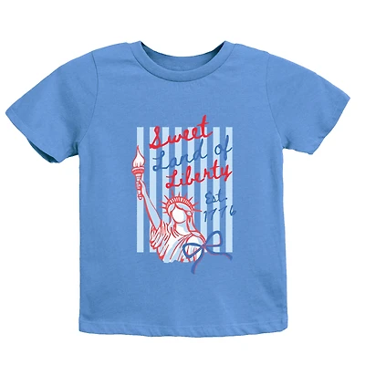 The Juniper Shop - Sweet Land of Liberty Stripes Youth Short Sleeve Graphic T-Shirt