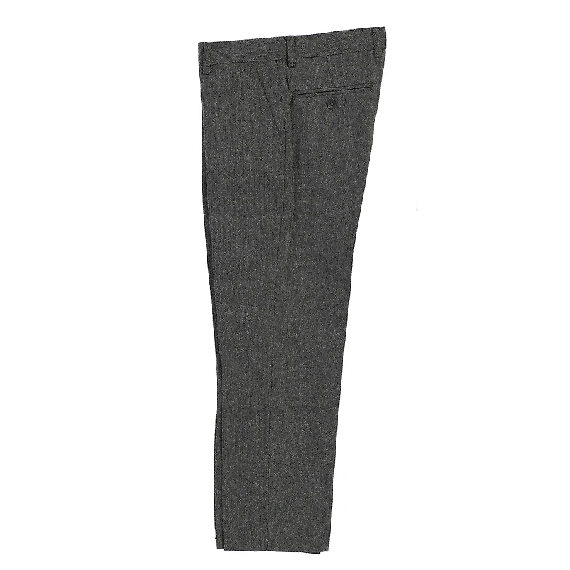 Gioberti Boy's Tweed Plaid Vest and Pants Set