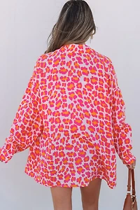 Threaded Pear Women's Harmoni Printed Up Loose Shirt