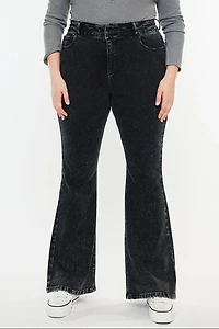 KanCan Women's Plus Ultra High Rise Flare Jeans Amirah