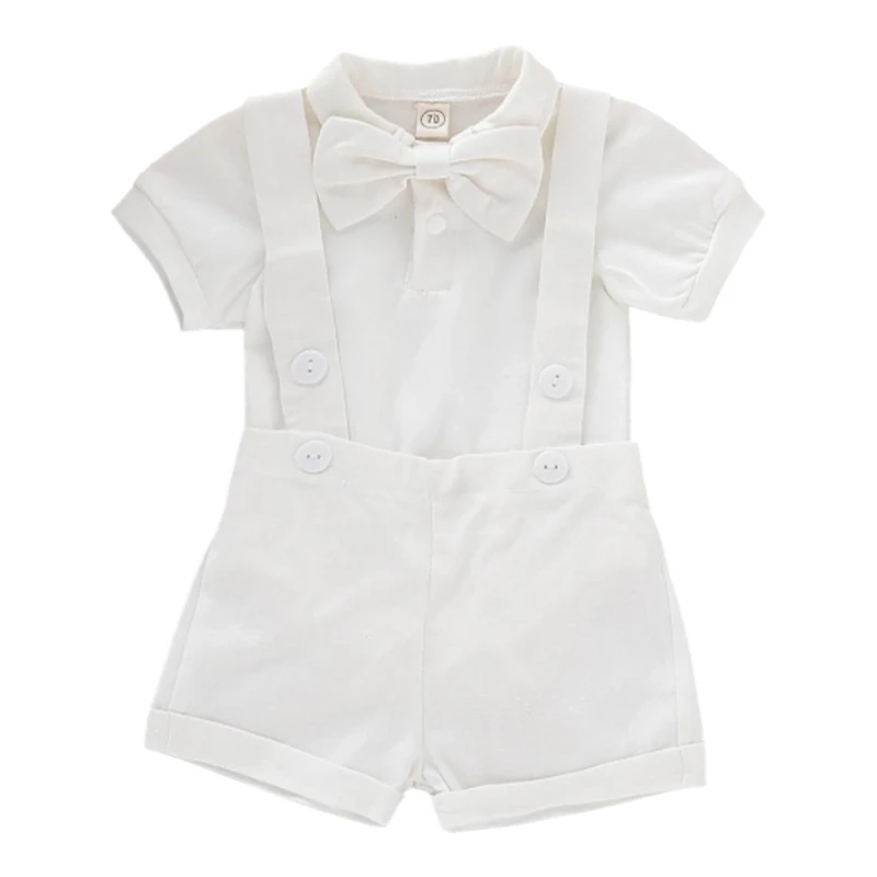 Laurenza's Baby Boys Baptism Shorts Set