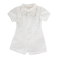 Laurenza's Baby Boys Baptism Shorts Set