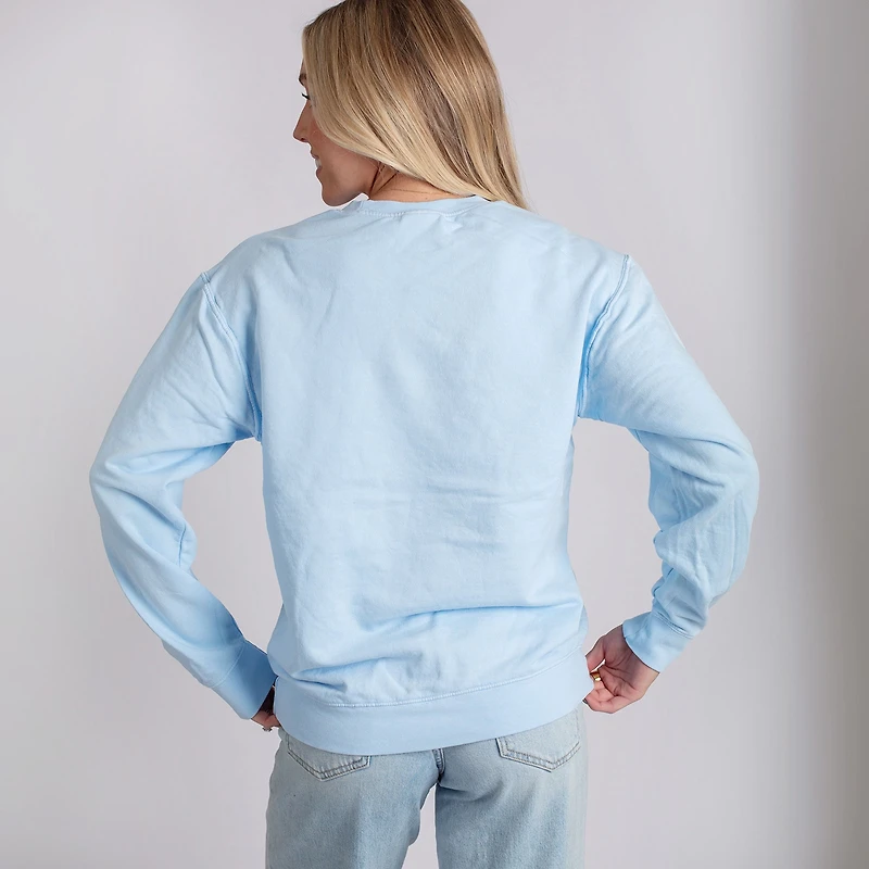 Simply Sage Market - Lobster Lovers Club Bay Harbour Women's Lightweight Garment Dyed Sweatshirt