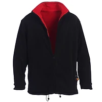Gioberti Men's Zip Up Reversible Polar Fleece Heavy Jacket