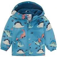 Rokka&Rolla Toddler Boys Lightweight Fleece-Lined Jacket