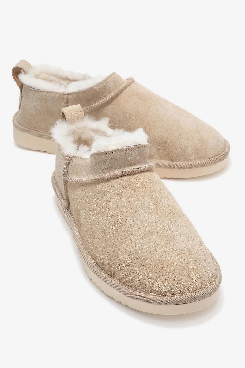 Forever & Always Womens Yukon Leather Ankle Booties