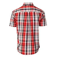 Gioberti Men's Plaid Short Sleeve Shirt