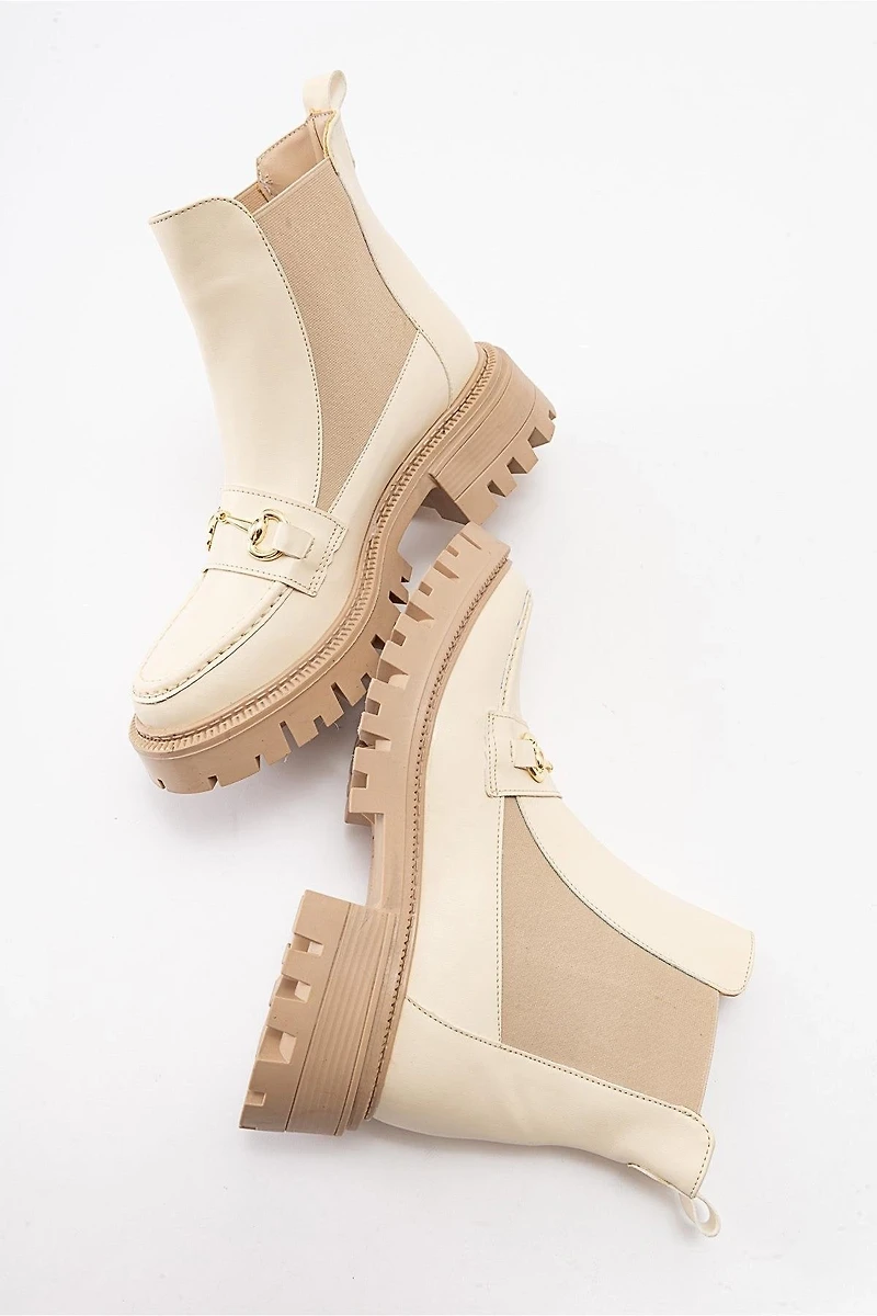 Prologue Shoes Womens Vesper Buckled Chelsea Boot