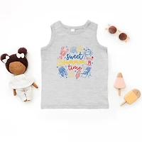 The Juniper Shop - Sweet Summer Time Nautical Toddler Graphic Tank
