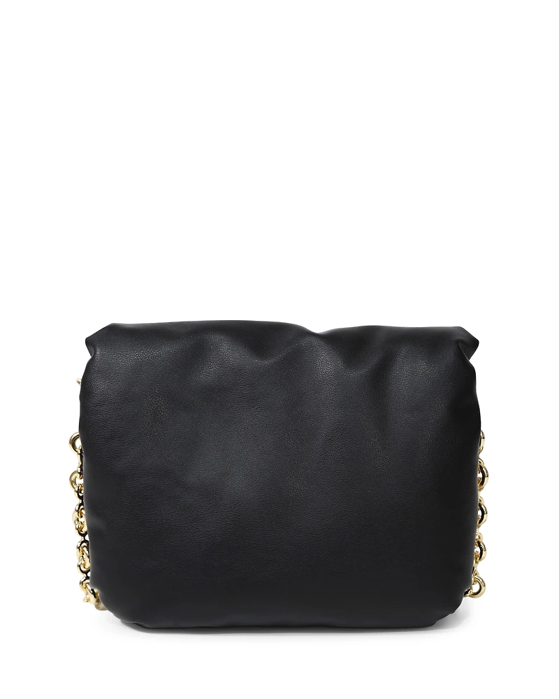 Belle & Bloom Womens Hanging On Pillow Leather Handbag