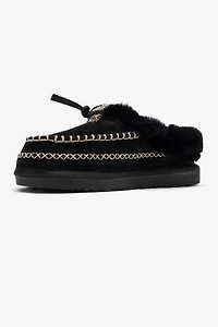 Forever & Always Womens Noriel Leather Moccasin Slippers