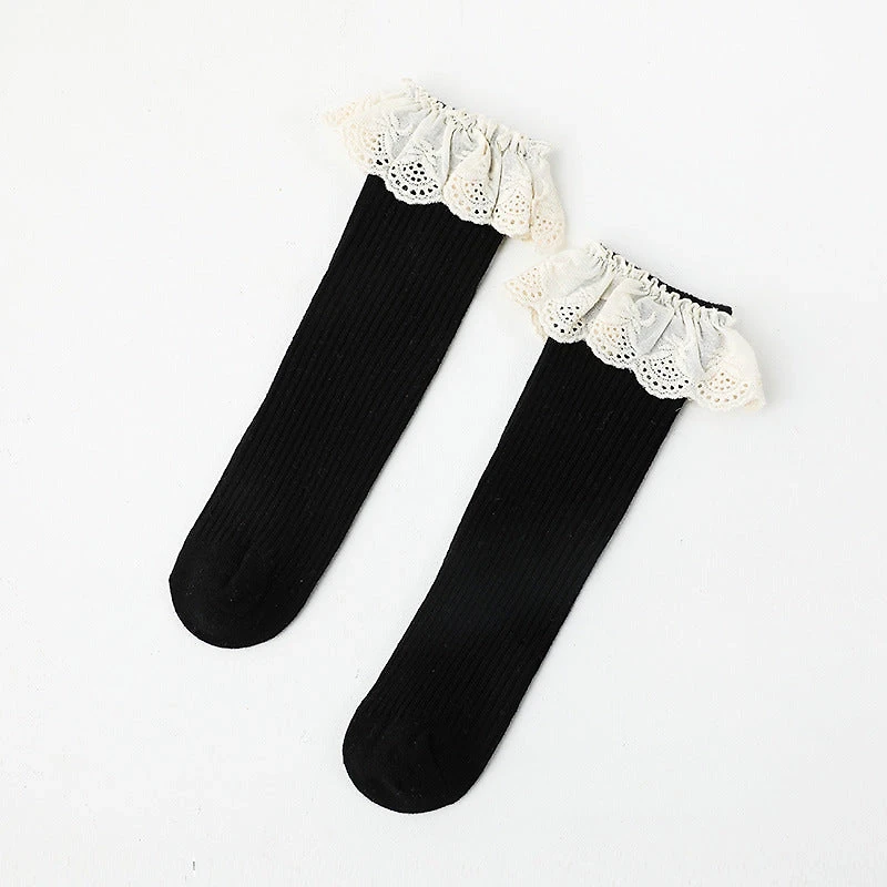 MyKids-USA Baby Girl Mesh Princess Socks