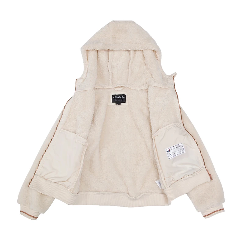 Rokka&Rolla Little & Big Kid Girls Fleece Jacket