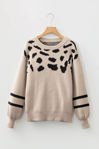 Threaded Pear Women's Adrianna Detail Drop Shoulder Sweater
