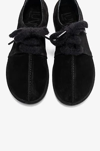 Forever & Always Womens Denora Leather Lace Up Shoes