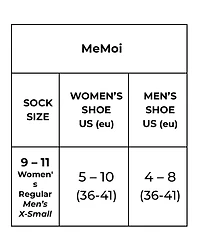 MeMoi Women's 3 Pair Pack Motivational Crew Socks
