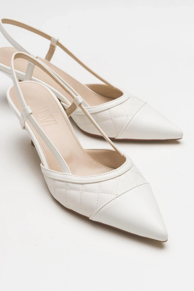 Prologue Shoes Womens Goodge Slingback Pointed Toe Pump