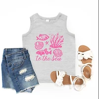 The Juniper Shop - To Sea Creatures Youth Tank Top