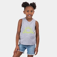 The Juniper Shop - Only Happy Sun Puff Print Youth Tank Top