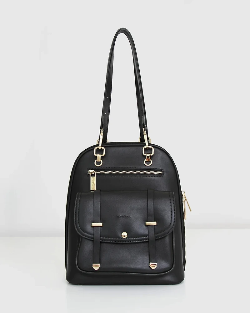 Belle & Bloom Womens 5th Ave Leather Backpack