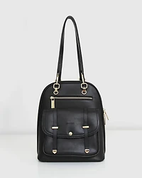 Belle & Bloom Womens 5th Ave Leather Backpack