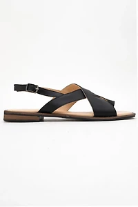 Forever & Always Womens Louna Leather Thong Sandalss