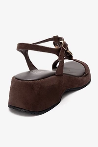 Prologue Shoes Womens Matt Platform Sandal