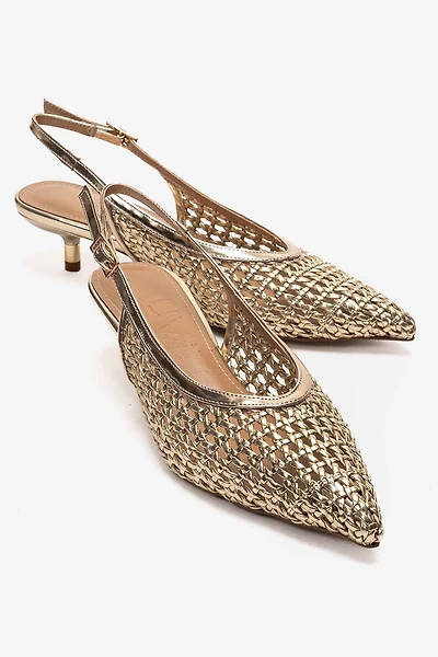 Prologue Shoes Womens Orelis Kitten Heel Pump