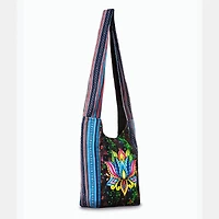 Kathmandu Collection Womens Lotus Handmade Hobo Bag